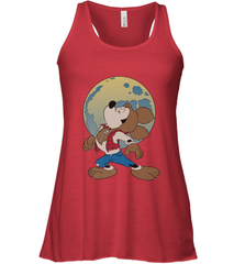Disney Mickey Mouse Werewolf Halloween Costume Women's Racerback Tank Women's Racerback Tank - jonhlittlestore88