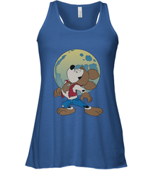 Disney Mickey Mouse Werewolf Halloween Costume Women's Racerback Tank Women's Racerback Tank - jonhlittlestore88