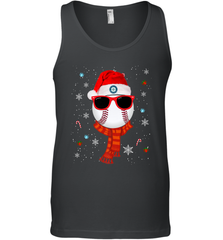 Seattle Mariners Logo Christmas Baseball Player Glasses Santa Hat Pajama Gift Men's Tank Top Men's Tank Top - jonhlittlestore88