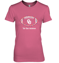 NFL Oklahoma Sooners Football And Christmas Lights Women's Premium T-Shirt Women's Premium T-Shirt - jonhlittlestore88