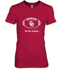 NFL Oklahoma Sooners Football And Christmas Lights Women's Premium T-Shirt Women's Premium T-Shirt - jonhlittlestore88