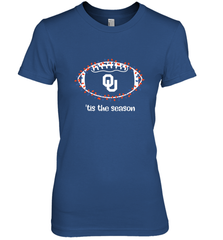 NFL Oklahoma Sooners Football And Christmas Lights Women's Premium T-Shirt Women's Premium T-Shirt - jonhlittlestore88