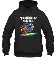 Cool Turkey Bowl _ Funny Thanksgiving Football Player Gift Hooded Sweatshirt Hooded Sweatshirt - jonhlittlestore88