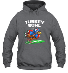 Cool Turkey Bowl _ Funny Thanksgiving Football Player Gift Hooded Sweatshirt Hooded Sweatshirt - jonhlittlestore88
