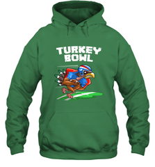 Cool Turkey Bowl _ Funny Thanksgiving Football Player Gift Hooded Sweatshirt Hooded Sweatshirt - jonhlittlestore88