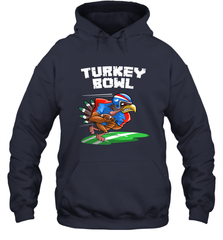 Cool Turkey Bowl _ Funny Thanksgiving Football Player Gift Hooded Sweatshirt Hooded Sweatshirt - jonhlittlestore88