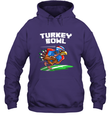 Cool Turkey Bowl _ Funny Thanksgiving Football Player Gift Hooded Sweatshirt Hooded Sweatshirt - jonhlittlestore88