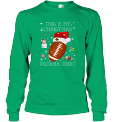 NFL This Is My Christmas Pajama Shirt  Football christmas ugly Long Sleeve T-Shirt Long Sleeve T-Shirt - jonhlittlestore88
