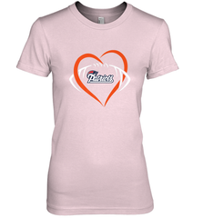 NFL New England Patriots Heart Love Football Women's Premium T-Shirt Women's Premium T-Shirt - jonhlittlestore88