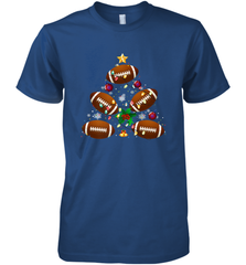 NFL Christmas Pajama Football Christmas Ornaments Tree Xmas Gift Men's Premium T-Shirt Men's Premium T-Shirt - jonhlittlestore88