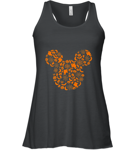 Disney Mickey Mouse Halloween Silhouette Women's Racerback Tank Women's Racerback Tank / Black / XS Women's Racerback Tank - jonhlittlestore88