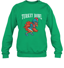 Cool Turkey Bowl _ Funny Thanksgiving Football Player Crewneck Sweatshirt Crewneck Sweatshirt - jonhlittlestore88