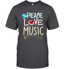 Peace Love Music Hippie Hipster Festival Men's T-Shirt Men's T-Shirt - jonhlittlestore88