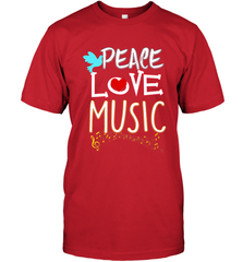 Peace Love Music Hippie Hipster Festival Men's T-Shirt Men's T-Shirt - jonhlittlestore88