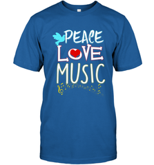 Peace Love Music Hippie Hipster Festival Men's T-Shirt Men's T-Shirt - jonhlittlestore88