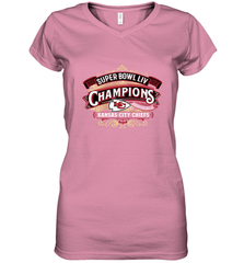 Super bowl LIV champions Kansas City Chief NFL Women's V-Neck T-Shirt Women's V-Neck T-Shirt - jonhlittlestore88