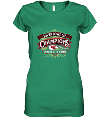 Super bowl LIV champions Kansas City Chief NFL Women's V-Neck T-Shirt Women's V-Neck T-Shirt - jonhlittlestore88