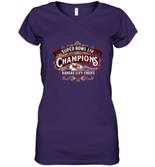 Super bowl LIV champions Kansas City Chief NFL Women's V-Neck T-Shirt Women's V-Neck T-Shirt - jonhlittlestore88