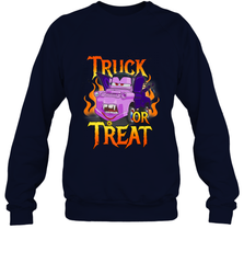 Disney Pixar Cars Halloween Vampire Truck Or Treat Crewneck Sweatshirt Crewneck Sweatshirt - jonhlittlestore88