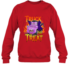 Disney Pixar Cars Halloween Vampire Truck Or Treat Crewneck Sweatshirt Crewneck Sweatshirt - jonhlittlestore88