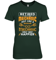 Retired Mechanic Just Like A Regular Only Way Happier Women's Premium T-Shirt Women's Premium T-Shirt - jonhlittlestore88