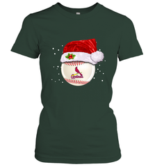 St. Louis Cardinals Logo Baseball Ball Christmas Santa Hat Xmas Sport Funny Snow Women's T-Shirt Women's T-Shirt - jonhlittlestore88