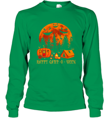 Happy Camp O Ween Funny Camping Halloween Costume Camper RV Long Sleeve T-Shirt Long Sleeve T-Shirt - jonhlittlestore88