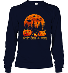 Happy Camp O Ween Funny Camping Halloween Costume Camper RV Long Sleeve T-Shirt Long Sleeve T-Shirt - jonhlittlestore88