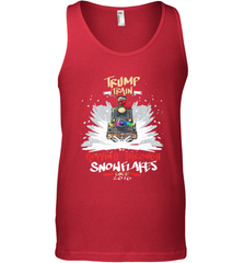 Trump Train 2020 Plow snowflakes Christmas Men's Tank Top Men's Tank Top - jonhlittlestore88