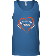 NFL New England Patriots Heart Love Football Men's Tank Top Men's Tank Top - jonhlittlestore88
