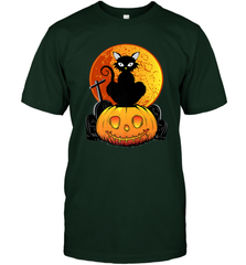 Happy Halloween Spooky Pumpkins Black Cat For Women Men's T-Shirt Men's T-Shirt - jonhlittlestore88