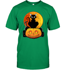 Happy Halloween Spooky Pumpkins Black Cat For Women Men's T-Shirt Men's T-Shirt - jonhlittlestore88