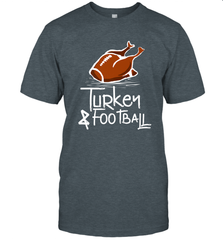 Turkey And Football Thanksgiving Day Football Fan Holiday Gift Men's T-Shirt Men's T-Shirt - jonhlittlestore88