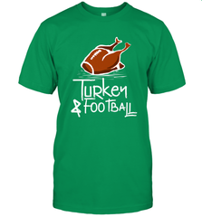 Turkey And Football Thanksgiving Day Football Fan Holiday Gift Men's T-Shirt Men's T-Shirt - jonhlittlestore88