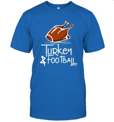 Turkey And Football Thanksgiving Day Football Fan Holiday Gift Men's T-Shirt Men's T-Shirt - jonhlittlestore88