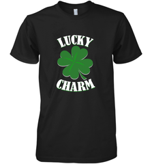 Lucky Charm Novelty St Patricks Day shirt (2) Men's Premium T-Shirt Men's Premium T-Shirt - jonhlittlestore88