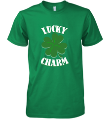 Lucky Charm Novelty St Patricks Day shirt (2) Men's Premium T-Shirt Men's Premium T-Shirt - jonhlittlestore88
