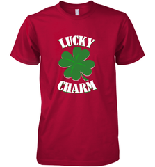 Lucky Charm Novelty St Patricks Day shirt (2) Men's Premium T-Shirt Men's Premium T-Shirt - jonhlittlestore88
