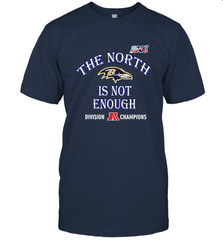 NFL Baltimore Ravens AFC North Division Champions Men's T-Shirt Men's T-Shirt - jonhlittlestore88