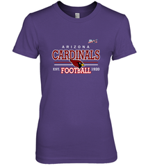 Arizona Cardinals NFL EST Football 1920 Women's Premium T-Shirt Women's Premium T-Shirt - jonhlittlestore88