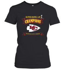 NFL Kansas City Chiefs Pro Line by Fanatics Super Bowl LIV Champions Women's T-Shirt Women's T-Shirt - jonhlittlestore88
