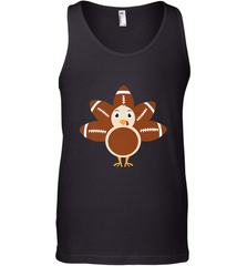 Funny Football Turkey Fall Thanksgiving Football Men's Tank Top Men's Tank Top - jonhlittlestore88