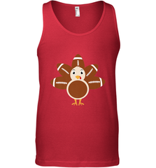 Funny Football Turkey Fall Thanksgiving Football Men's Tank Top Men's Tank Top - jonhlittlestore88