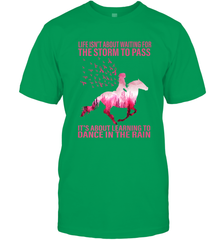 Life Is Not About Waiting Breast Cancer Hippie Peace Horse Men's T-Shirt Men's T-Shirt - jonhlittlestore88
