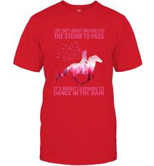 Life Is Not About Waiting Breast Cancer Hippie Peace Horse Men's T-Shirt Men's T-Shirt - jonhlittlestore88