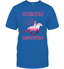 Life Is Not About Waiting Breast Cancer Hippie Peace Horse Men's T-Shirt Men's T-Shirt - jonhlittlestore88