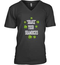 Shake your shamrocks Lucky shamrock Irish St Patrck's day Shirt Men's V-Neck