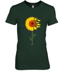 You're My Sunshine Sunflower Dinosaur T Rex Women's Premium T-Shirt Women's Premium T-Shirt - jonhlittlestore88