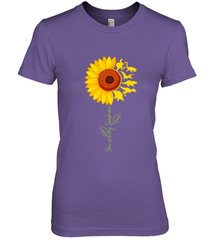You're My Sunshine Sunflower Dinosaur T Rex Women's Premium T-Shirt Women's Premium T-Shirt - jonhlittlestore88
