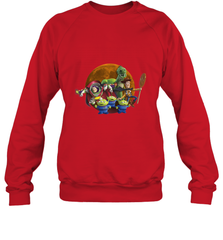 Disney Pixar Toy Story Halloween Moon Group Crewneck Sweatshirt Crewneck Sweatshirt - jonhlittlestore88
